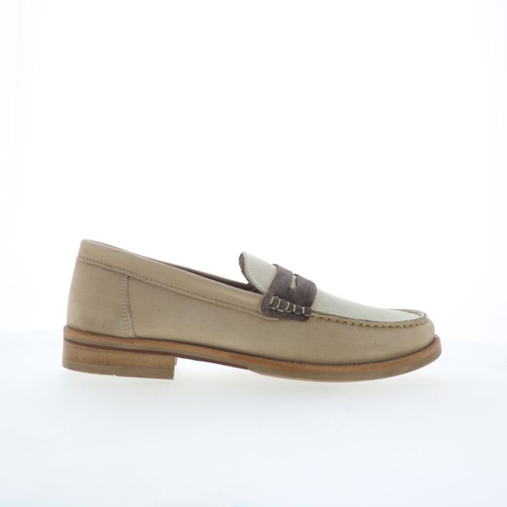 Greats Mens Essex Penny Loafer Beige Shoes (NWT)